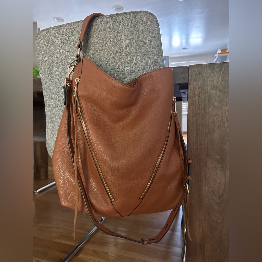 Rebecca Minkoff Large Camel Hobo Crossbody